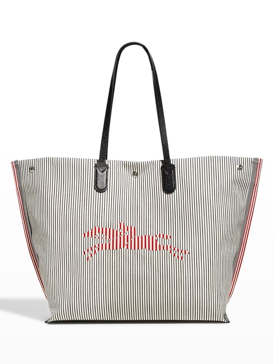 Longchamp Handbags - Longchamp Essential Raye Large Striped Logo Tote